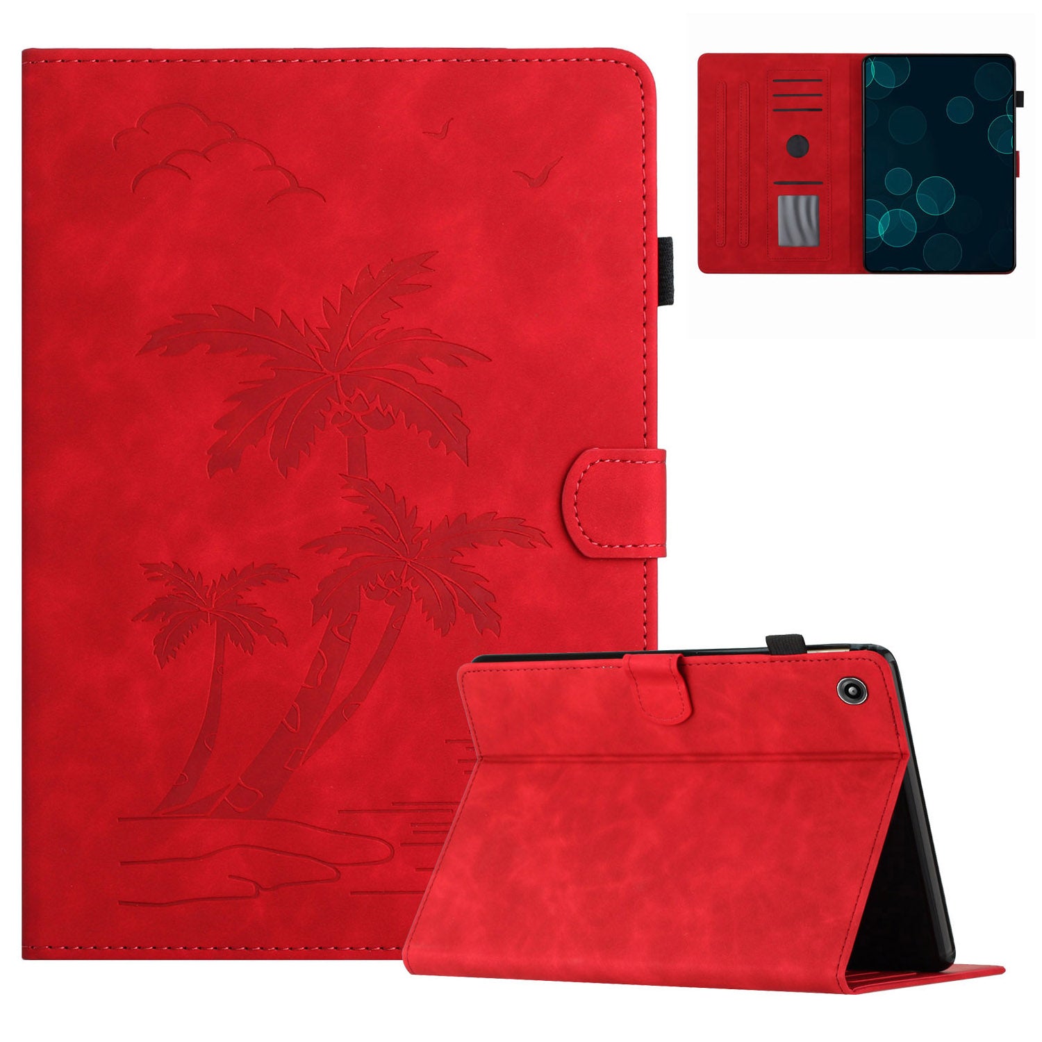 For Amazon Fire 7 2015 / (2017) / (2019) Case Card Slots PU Leather Pattern Folio Smart Tablet Cover For Amazon Fire 7 2015 / (2017) / (2019) Case Card Slots PU Leather Pattern Folio Smart Tablet Cover